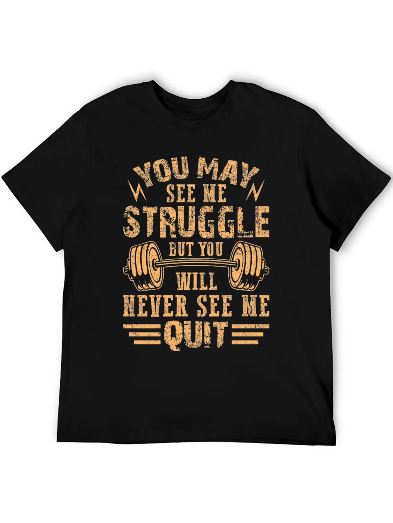 Motivational Workout Graphic Tee