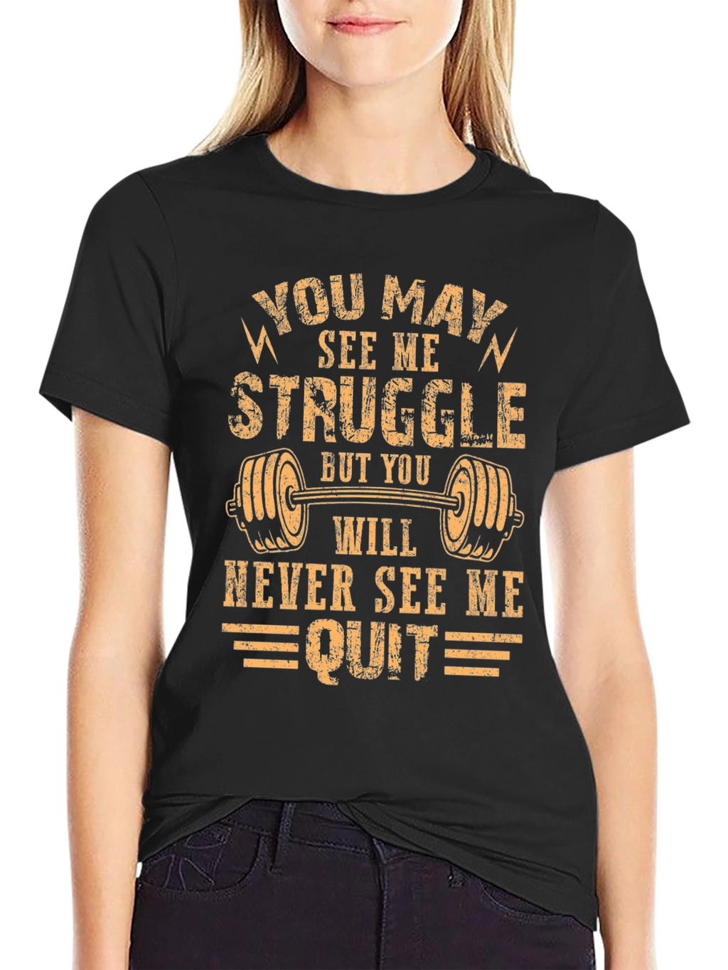 Motivational Workout Graphic Tee