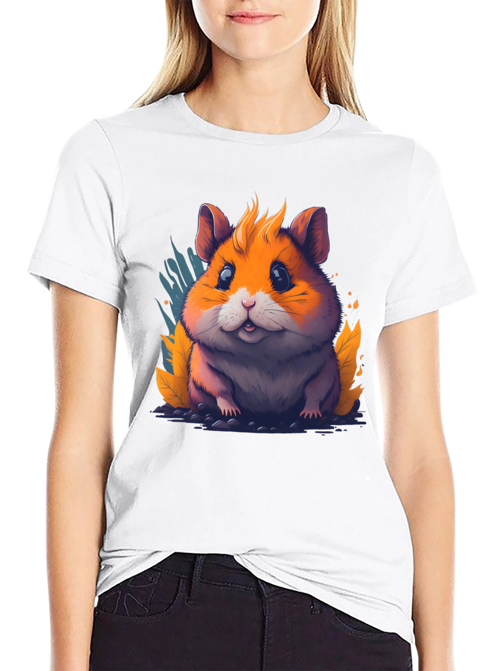 Cute Hamster Graphic Tee