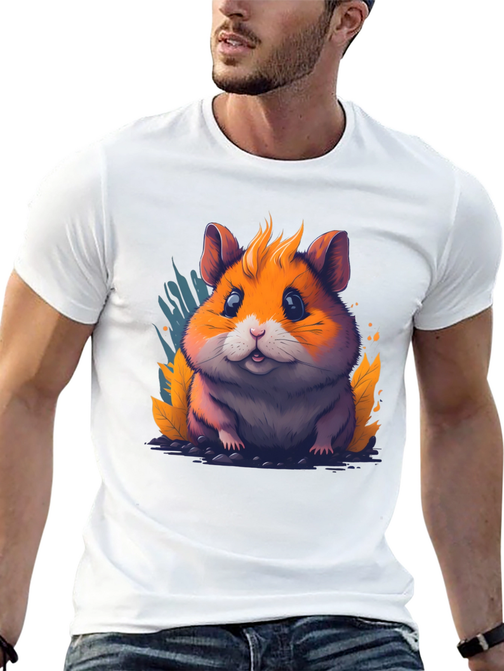 Cute Hamster Graphic Tee