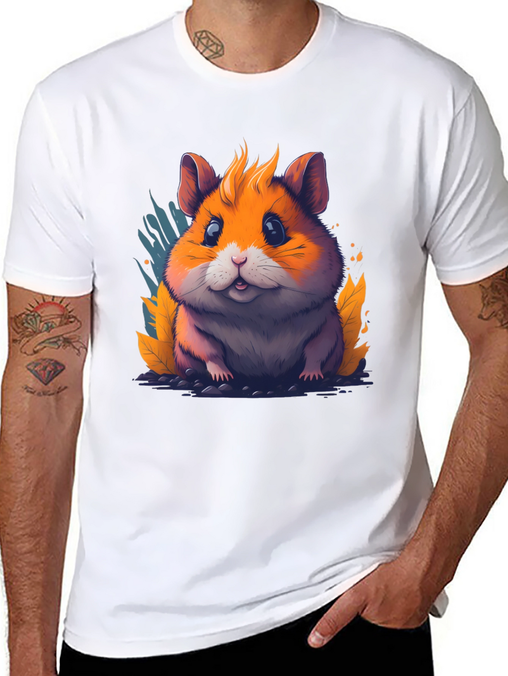 Cute Hamster Graphic Tee