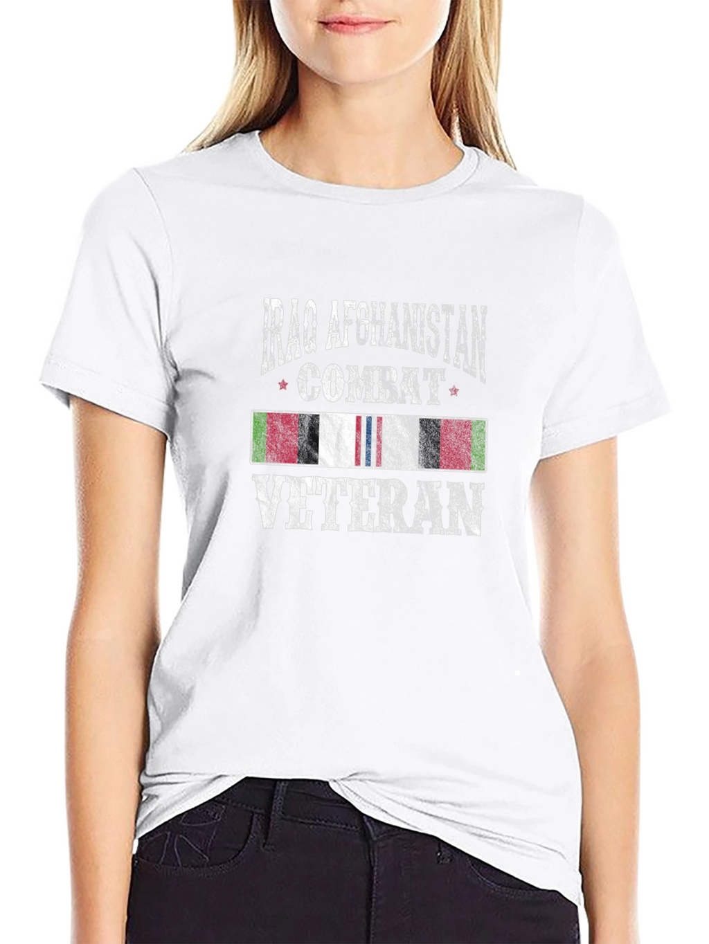 Iraq Afghanistan Combat Veteran T-Shirt