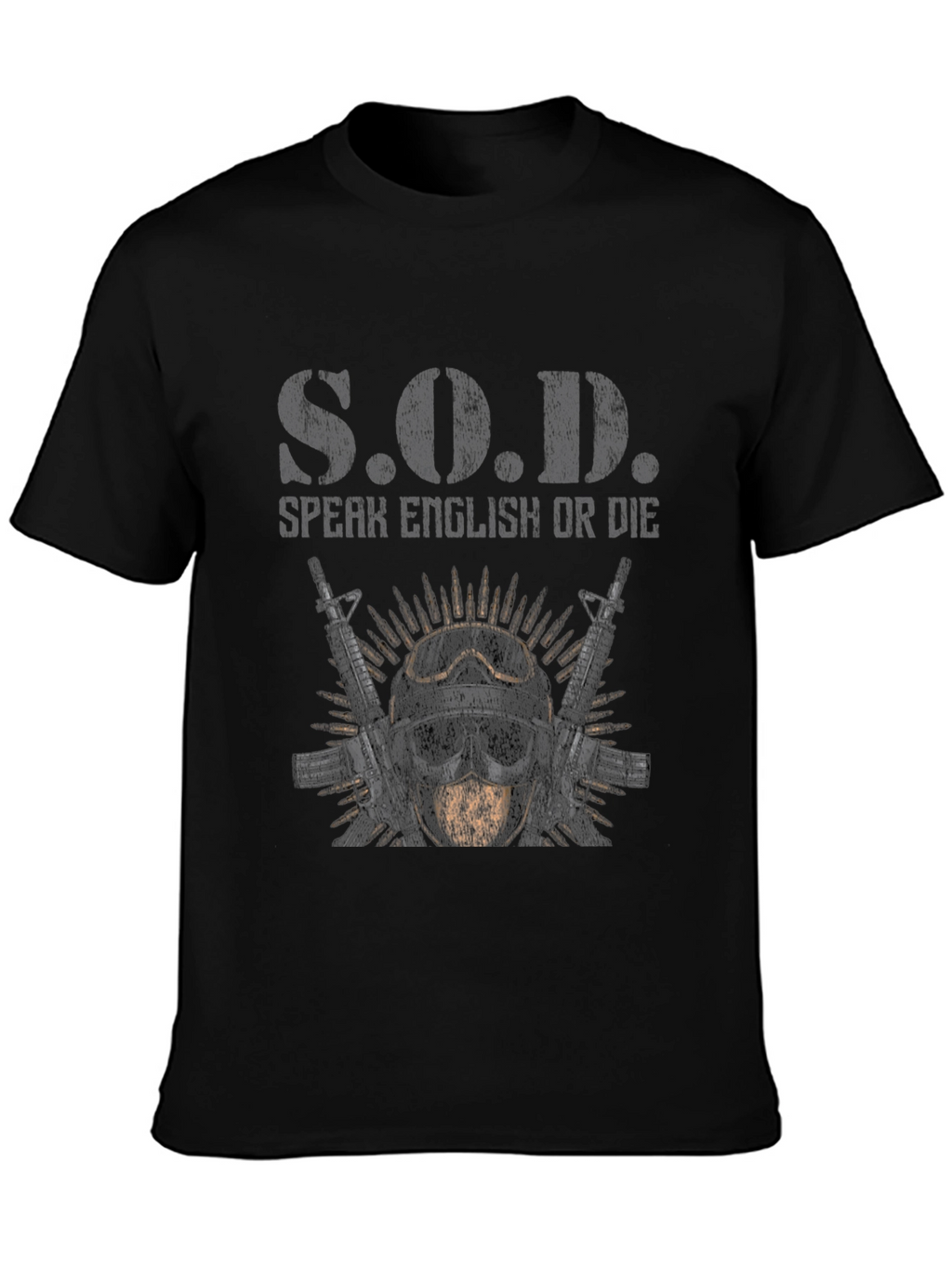 S.O.D. Speak English or Die Graphic T-Shirt