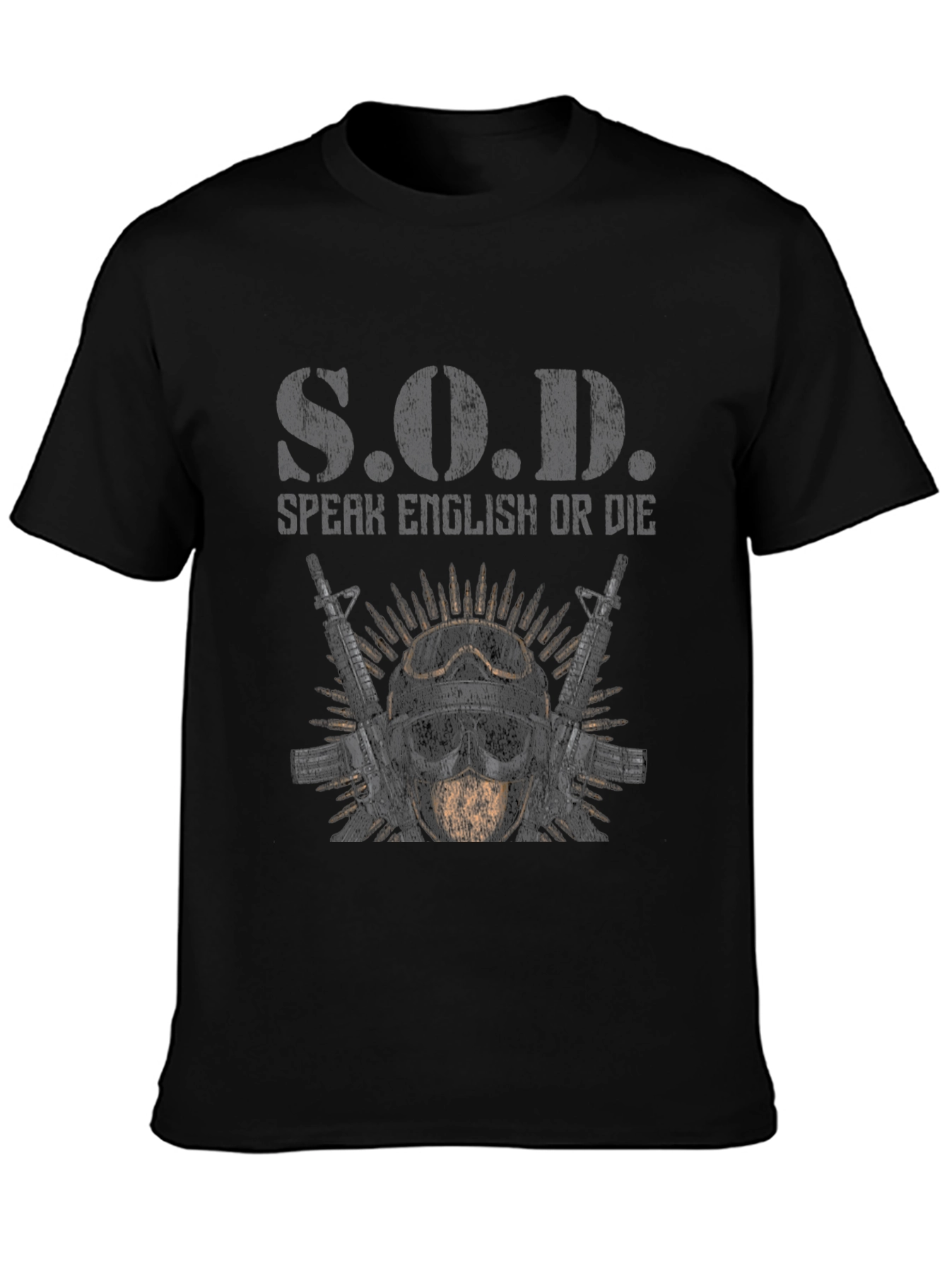 S.O.D. Speak English or Die Graphic T-Shirt
