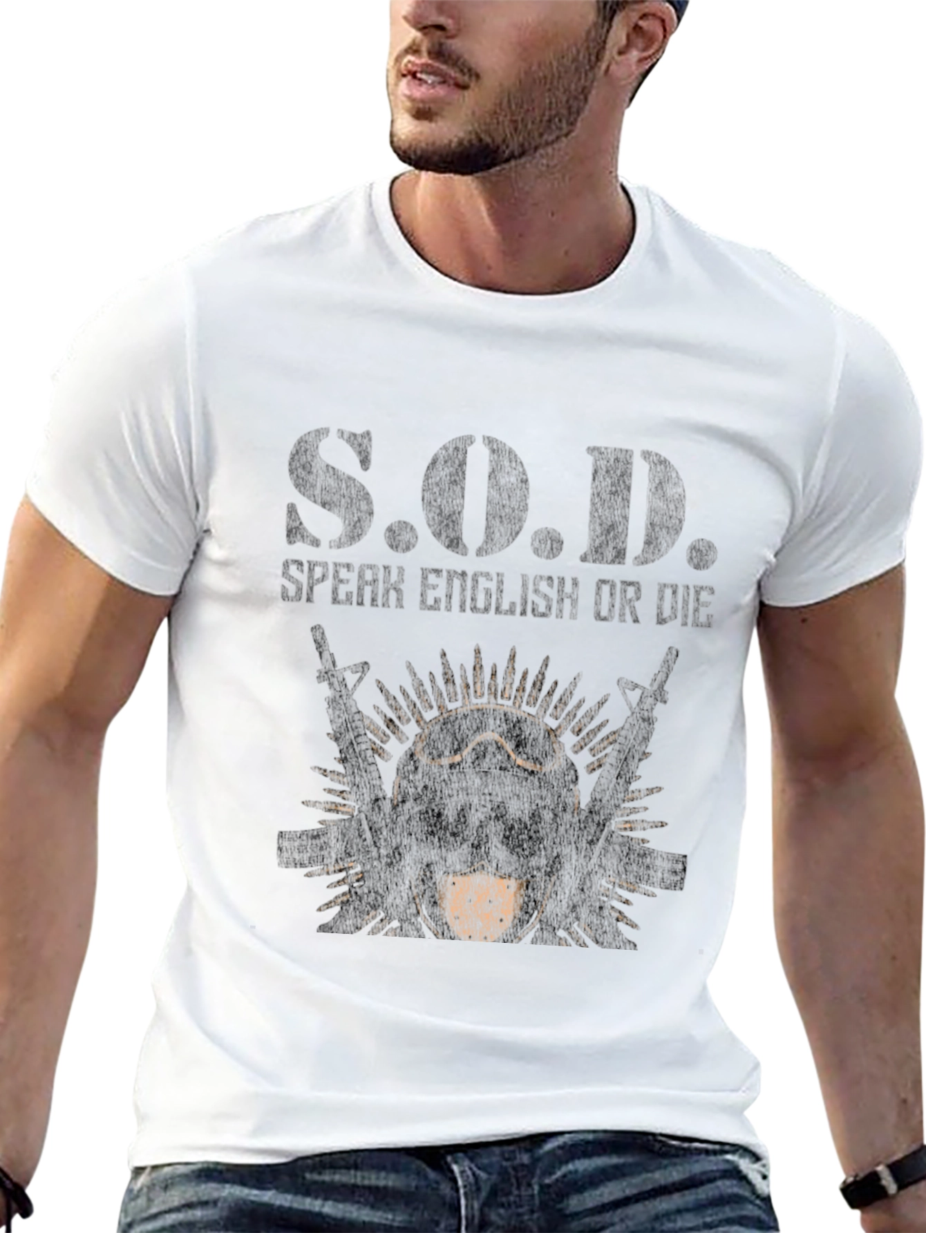 S.O.D. Speak English or Die Graphic T-Shirt