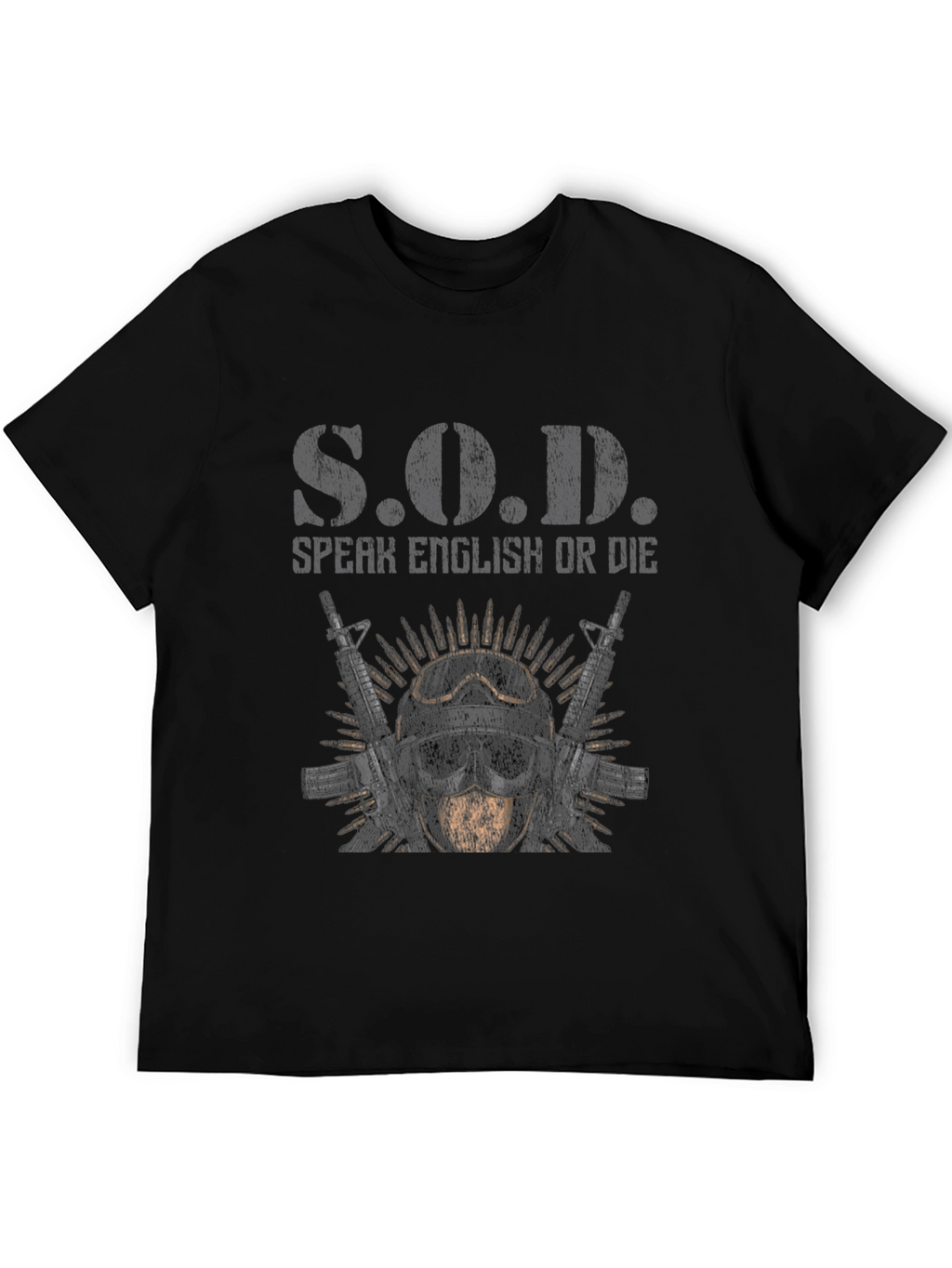 S.O.D. Speak English or Die Graphic T-Shirt