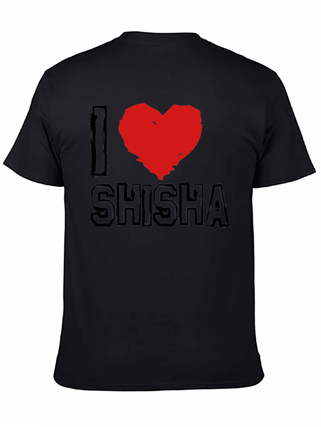 I Love Shisha Graphic T-Shirt - Casual Wear