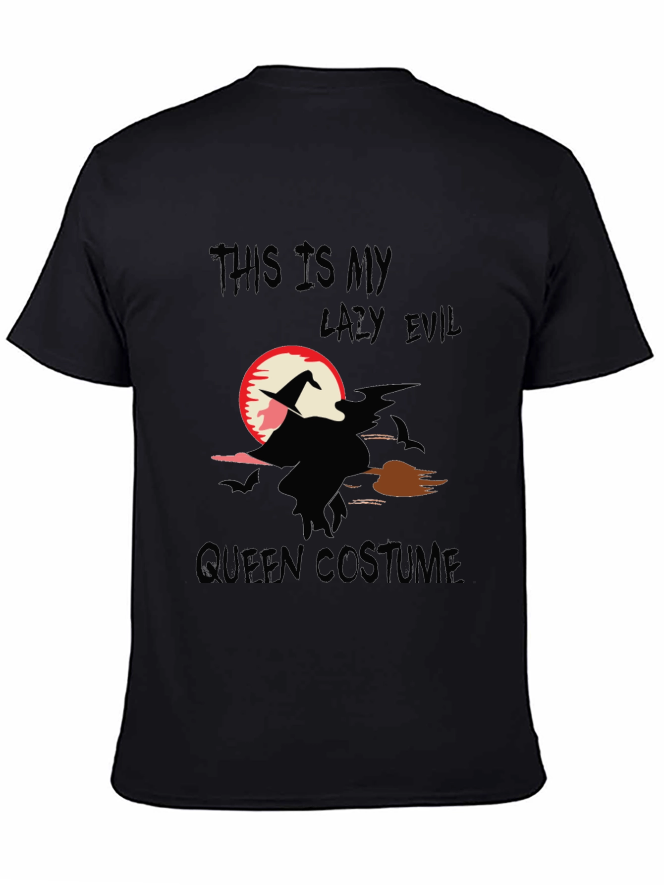 Lazy Evil Queen Costume Halloween T-Shirt