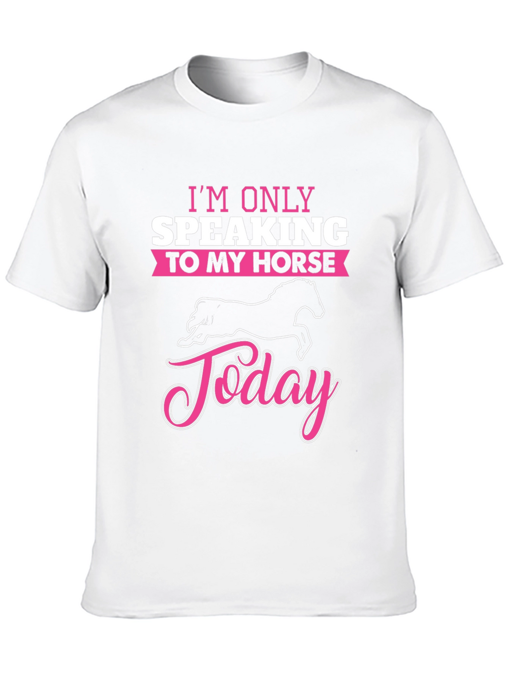 Im Only Speaking To My Horse Today T-Shirt