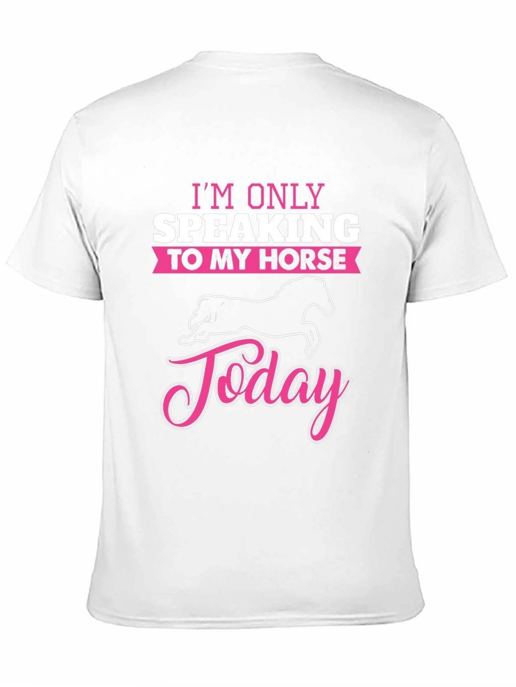 Im Only Speaking To My Horse Today T-Shirt