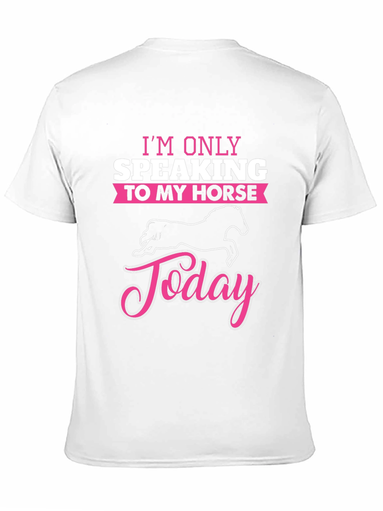 Im Only Speaking To My Horse Today T-Shirt
