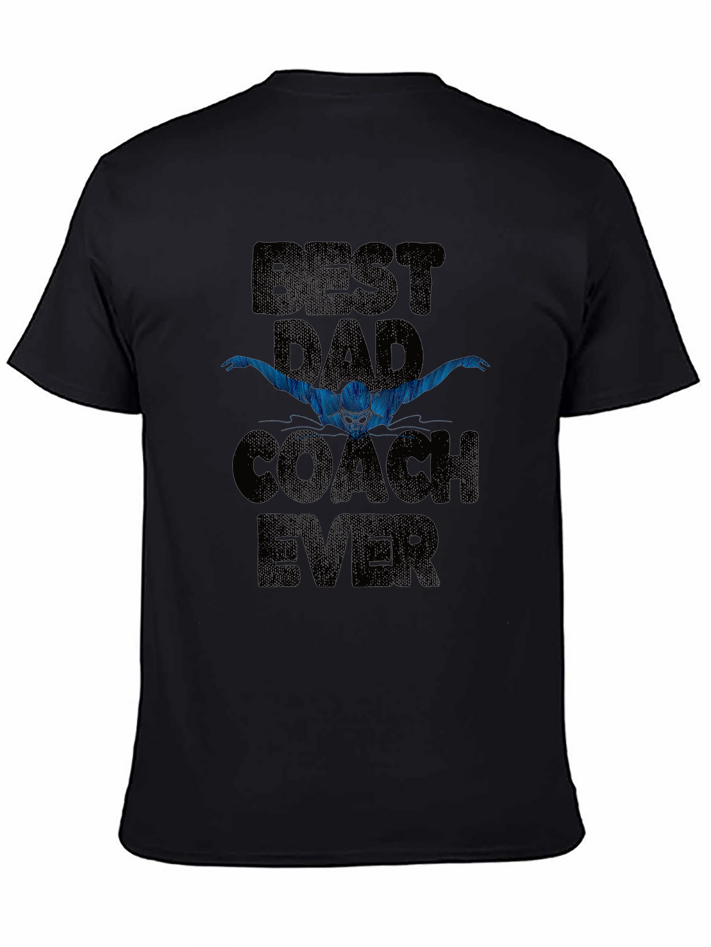 Best Dad Coach Ever T-Shirt - Swimmer Gift