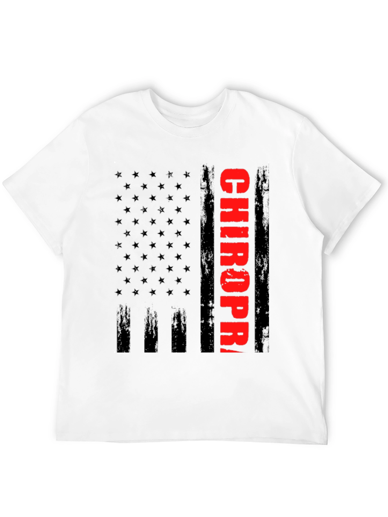 Chiropractor Flag Graphic T-Shirt