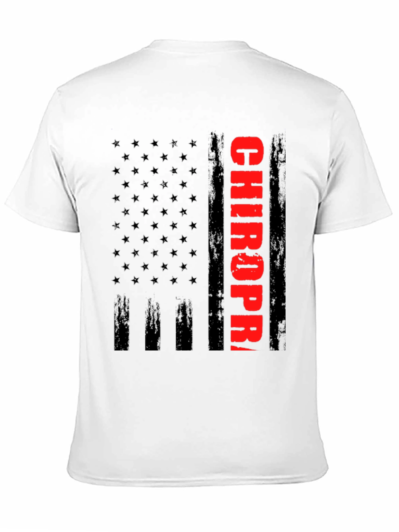 Chiropractor Flag Graphic T-Shirt