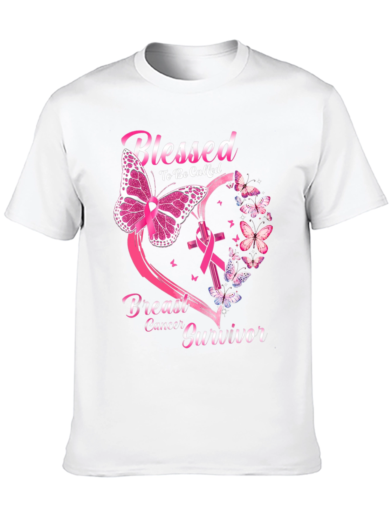 Blessed Breast Cancer Survivor T-Shirt
