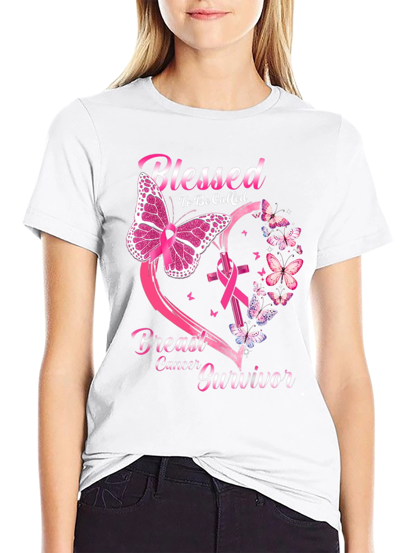 Blessed Breast Cancer Survivor T-Shirt