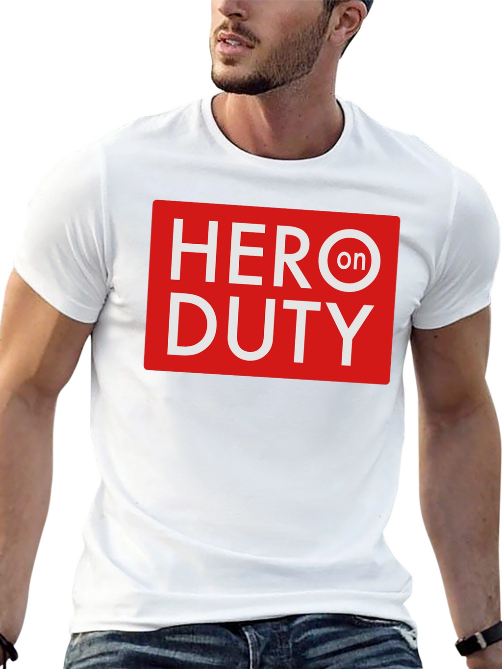 Hero On Duty Black T-Shirt