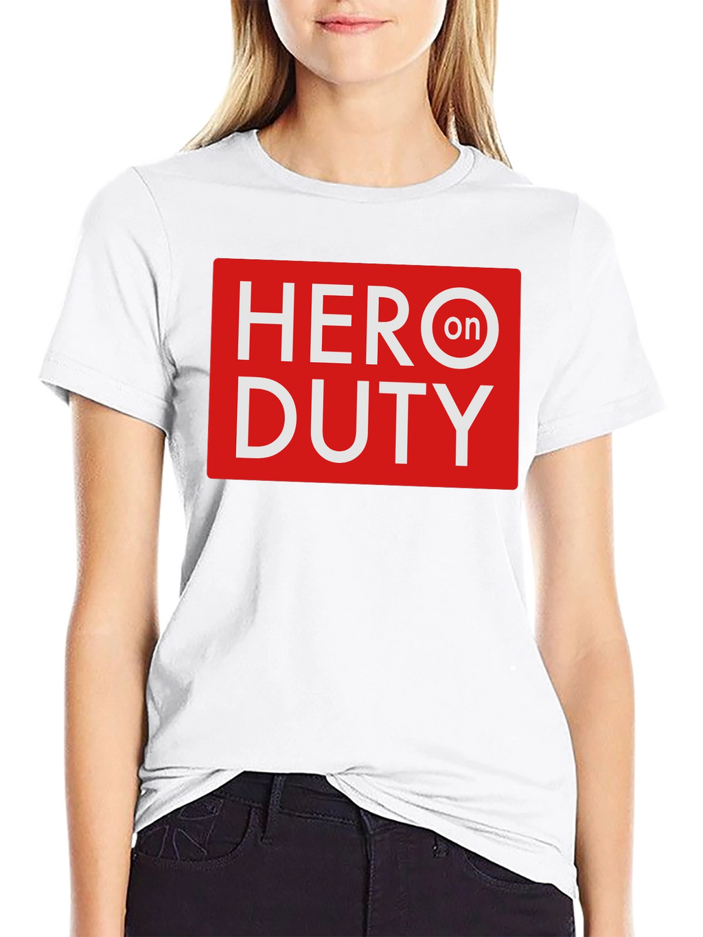 Hero On Duty Black T-Shirt