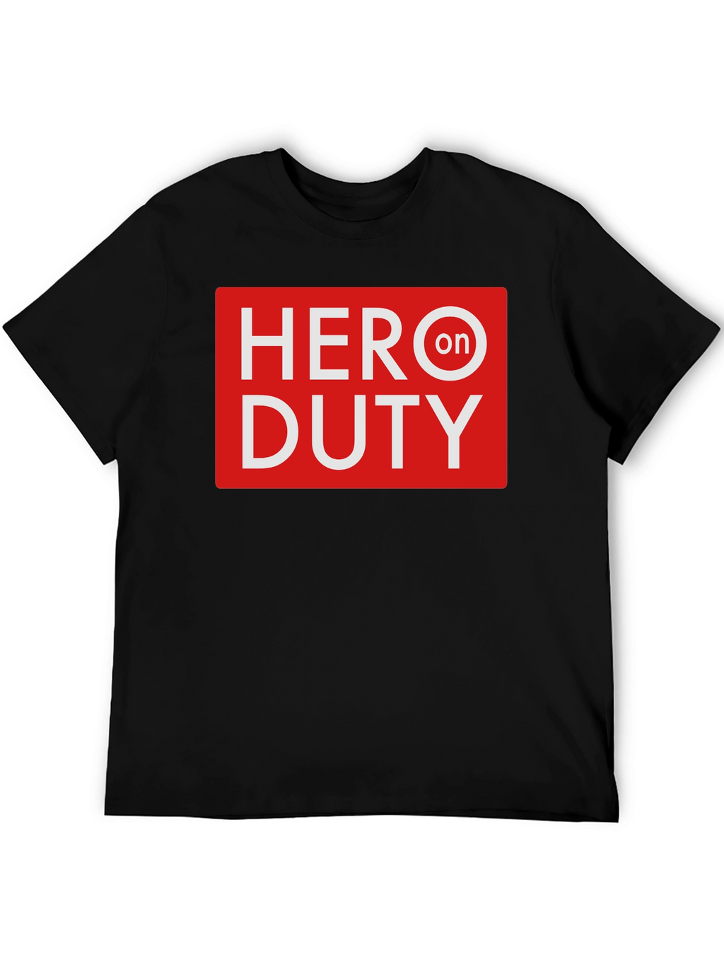 Hero On Duty Black T-Shirt