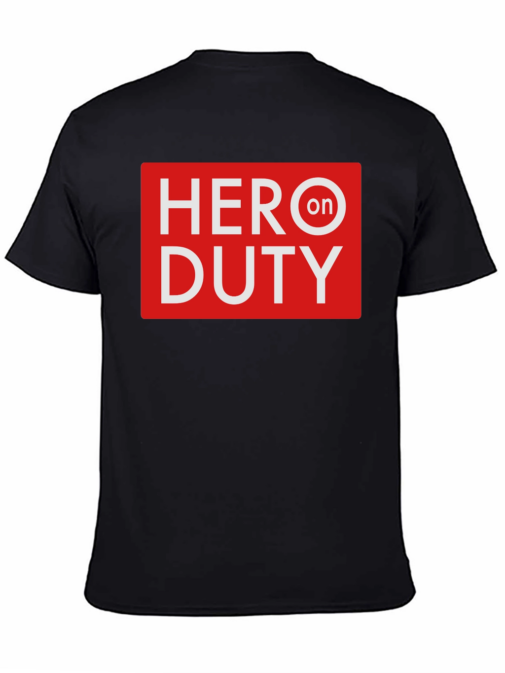 Hero On Duty Black T-Shirt