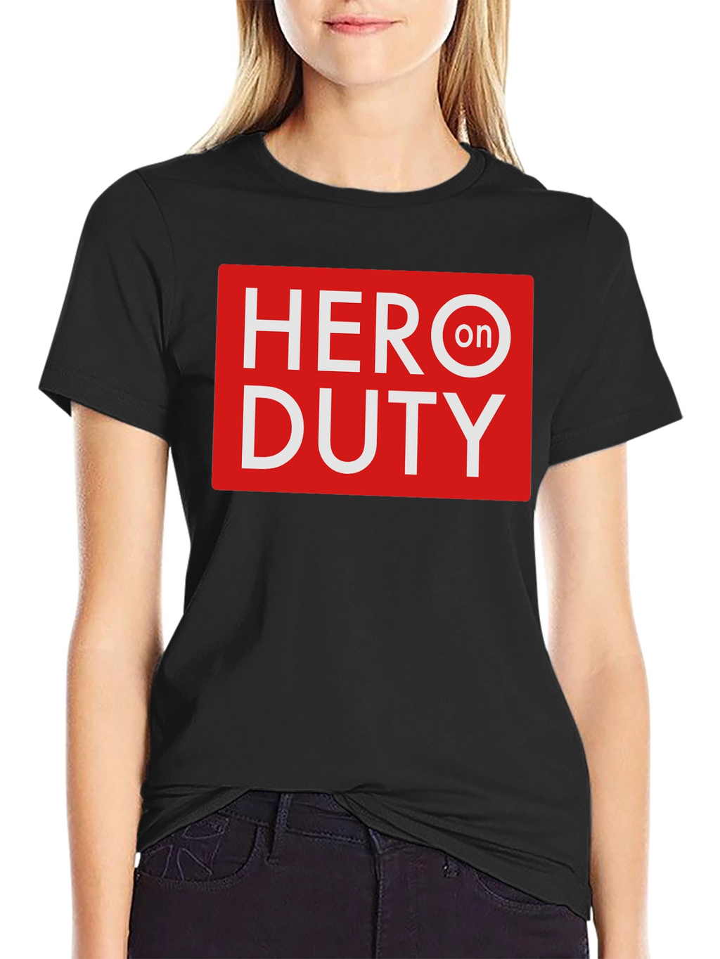 Hero On Duty Black T-Shirt
