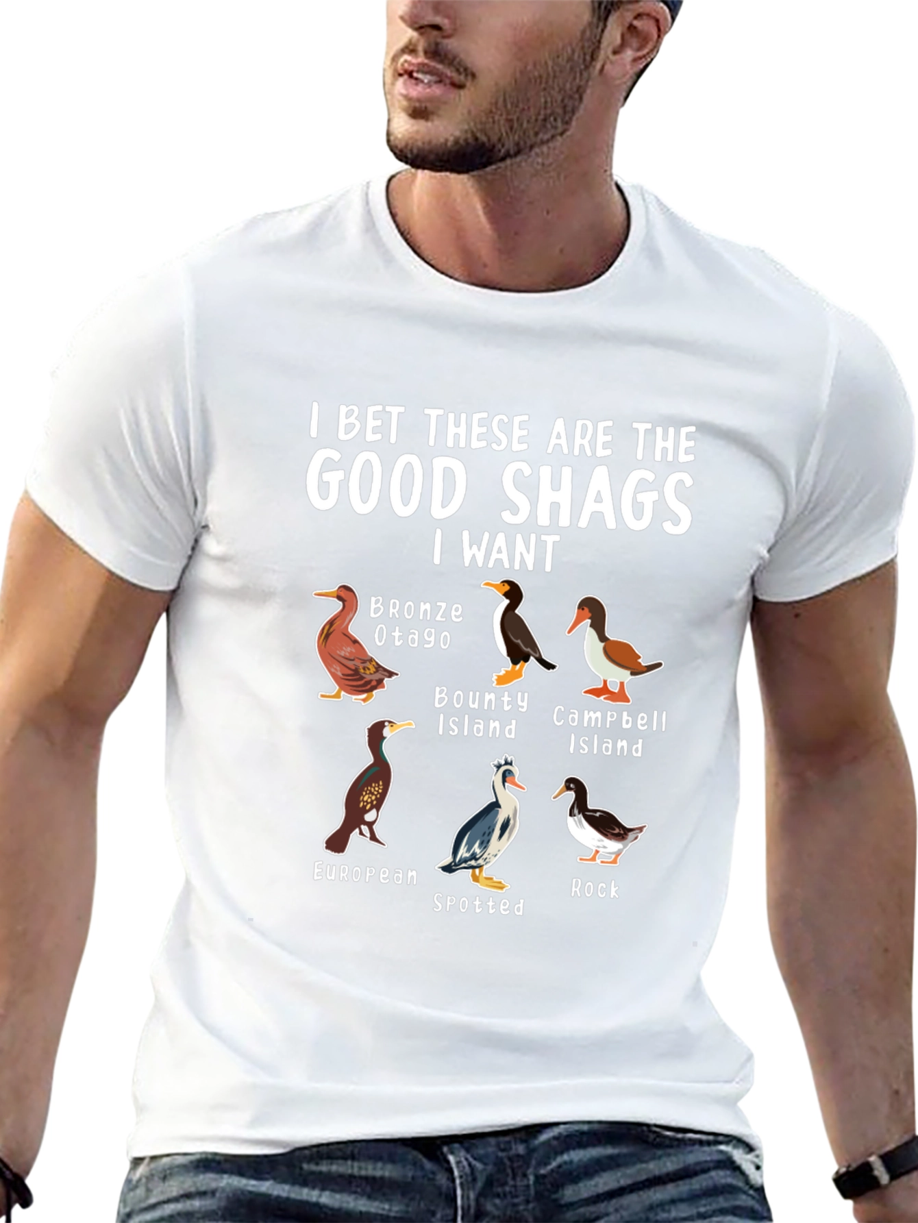 Good Shags T-Shirt - Bird Lover Gift
