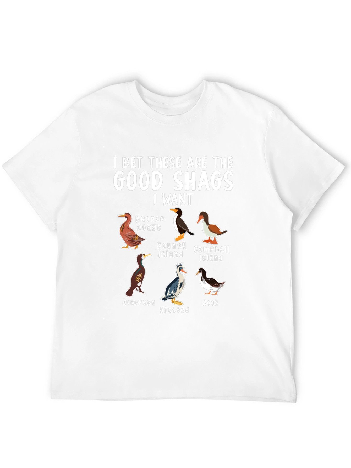 Good Shags T-Shirt - Bird Lover Gift