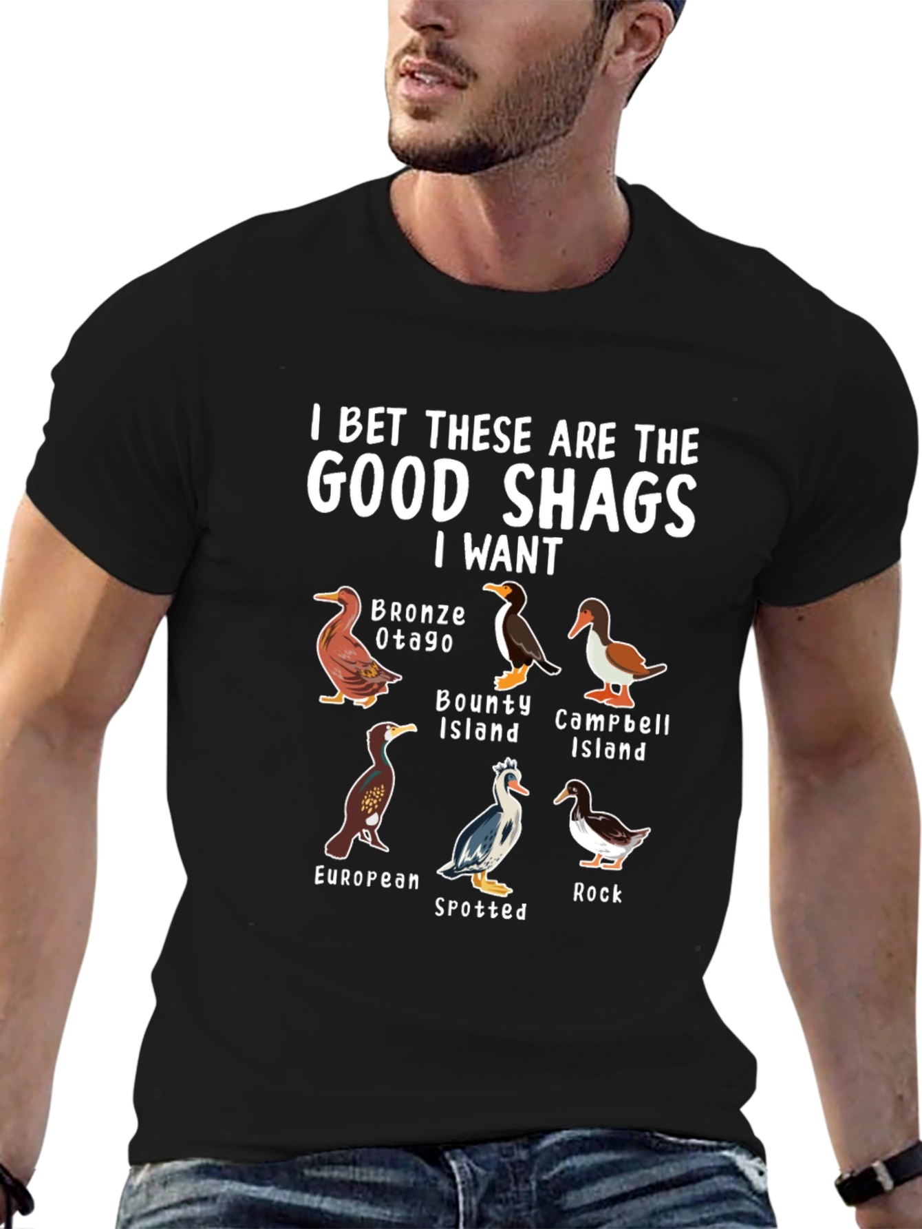 Good Shags T-Shirt - Bird Lover Gift