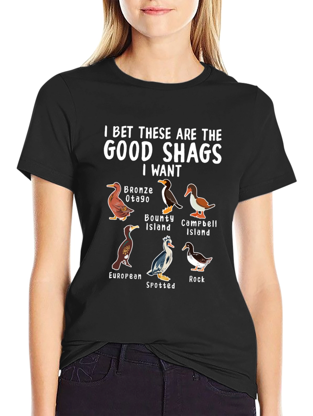 Good Shags T-Shirt - Bird Lover Gift