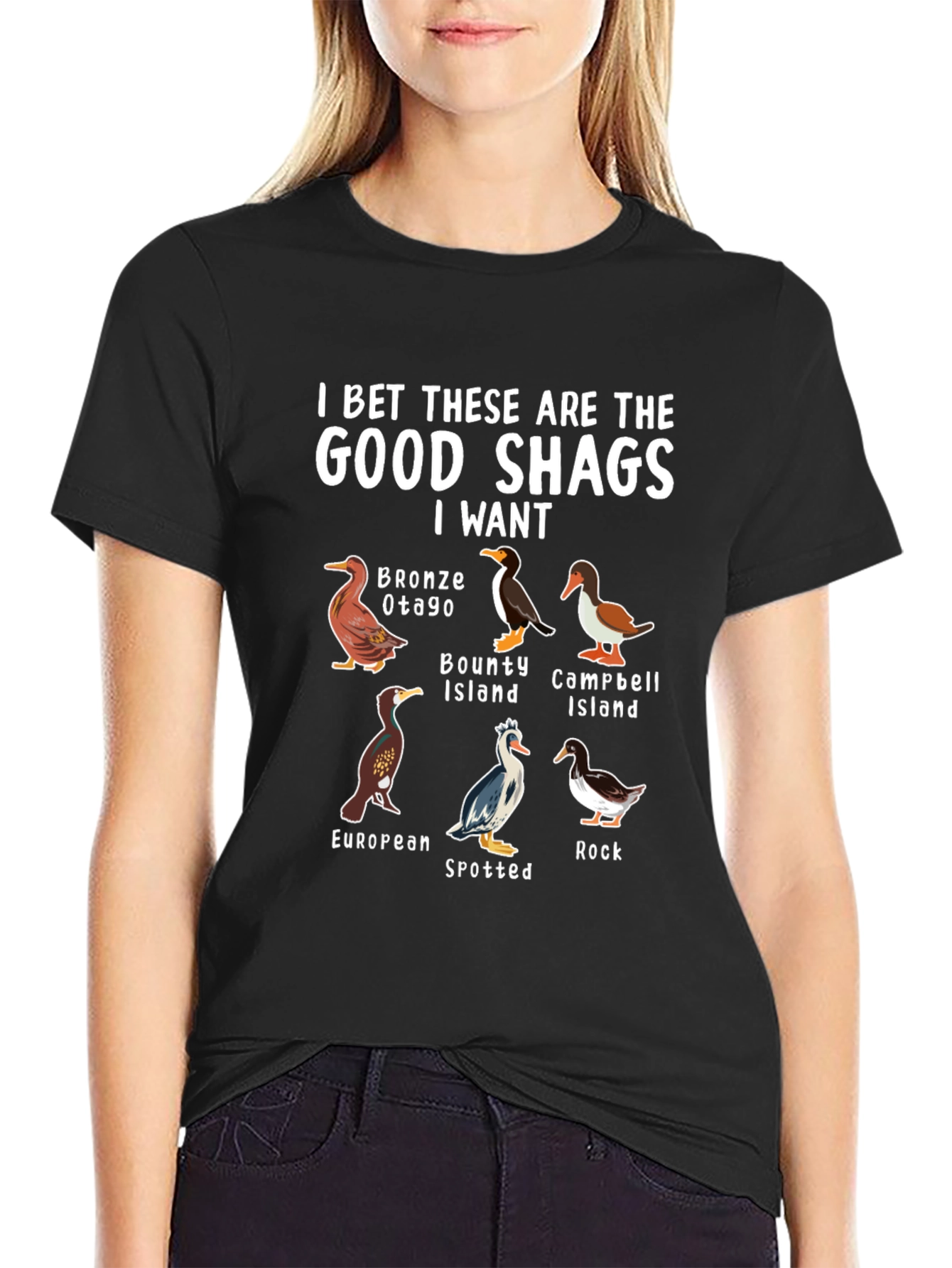 Good Shags T-Shirt - Bird Lover Gift