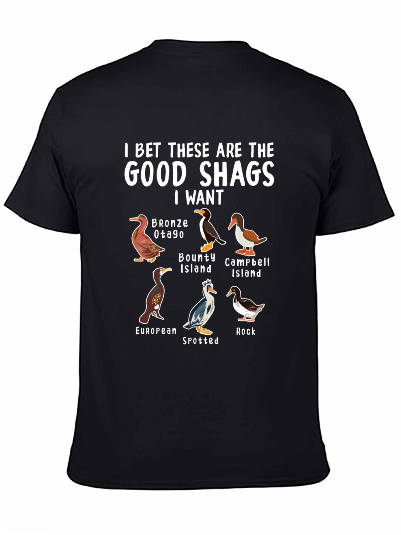 Good Shags T-Shirt - Bird Lover Gift