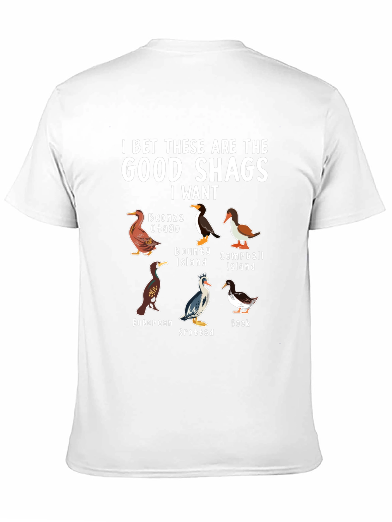 Good Shags T-Shirt - Bird Lover Gift