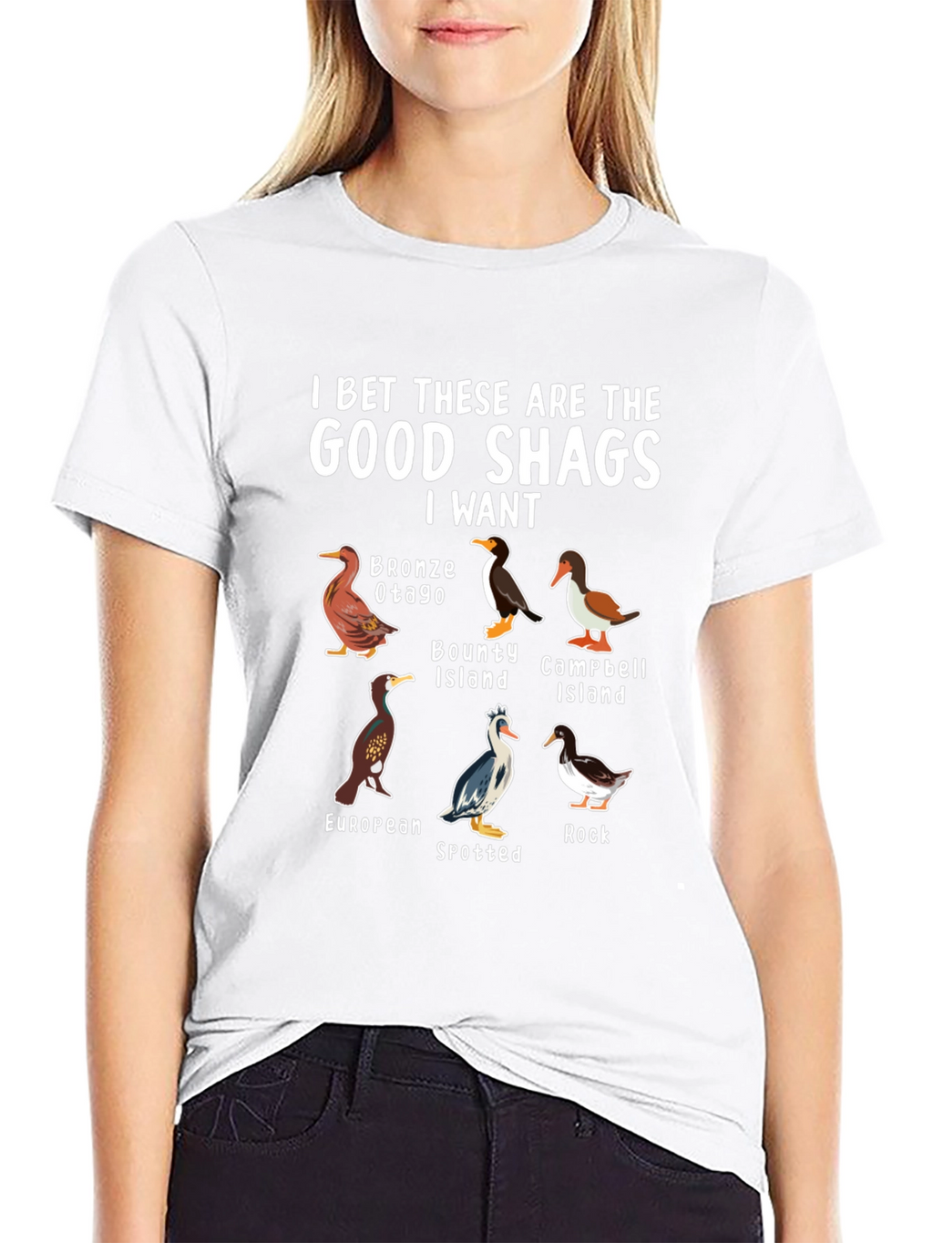Good Shags T-Shirt - Bird Lover Gift