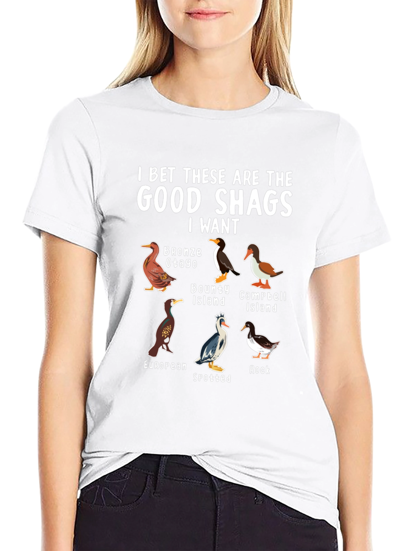 Good Shags T-Shirt - Bird Lover Gift