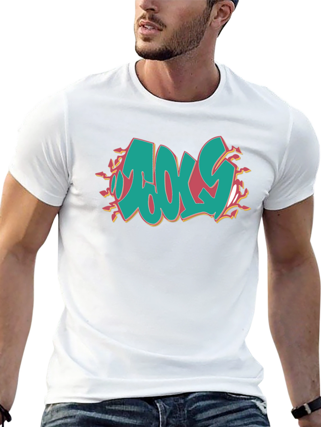 Graffiti Style Graphic Tee