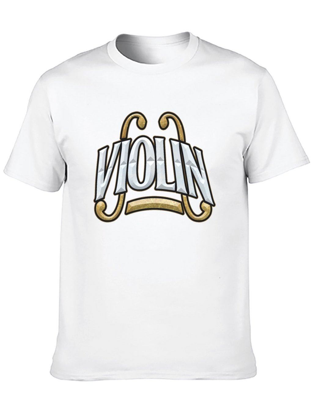 Violin Graphic Tee - Stylish Music Lovers T-Shirt