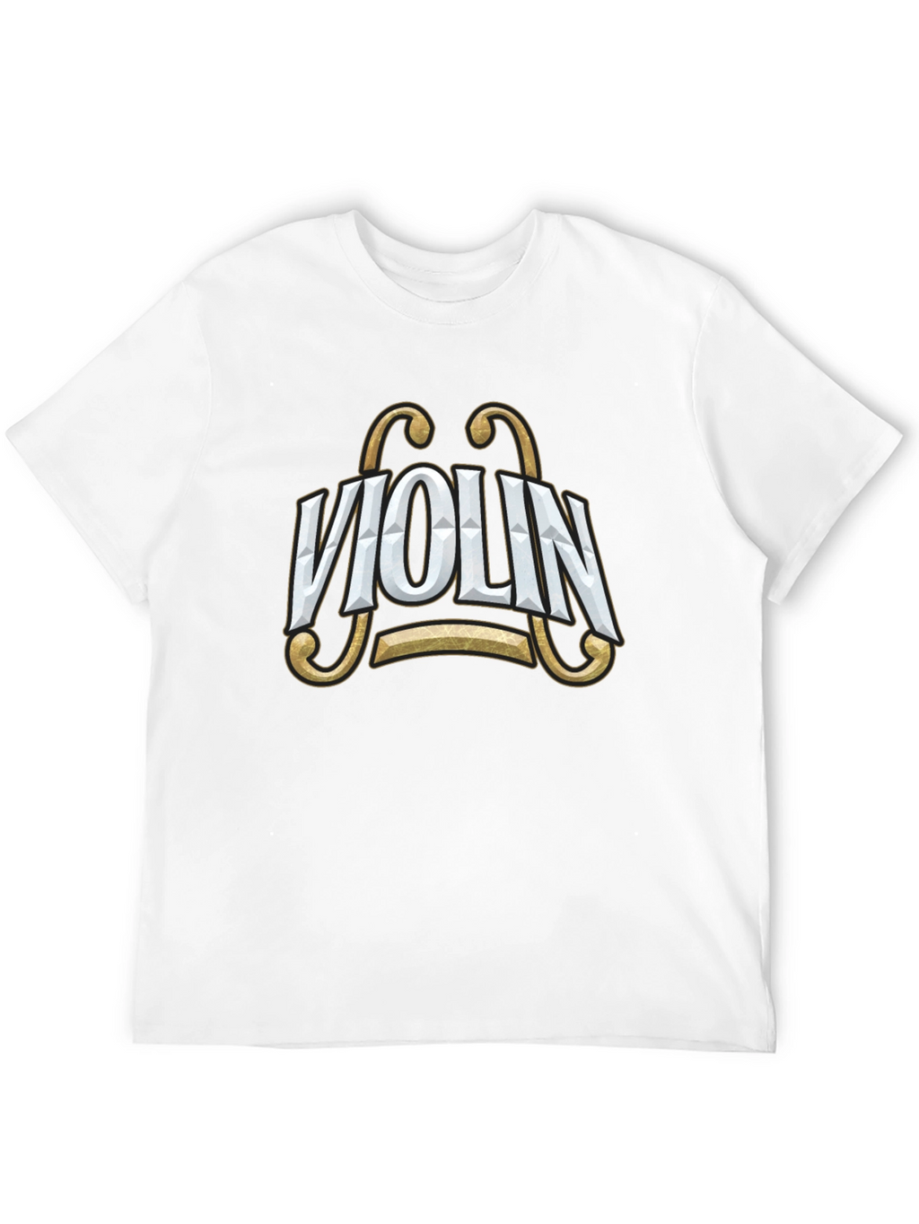 Violin Graphic Tee - Stylish Music Lovers T-Shirt