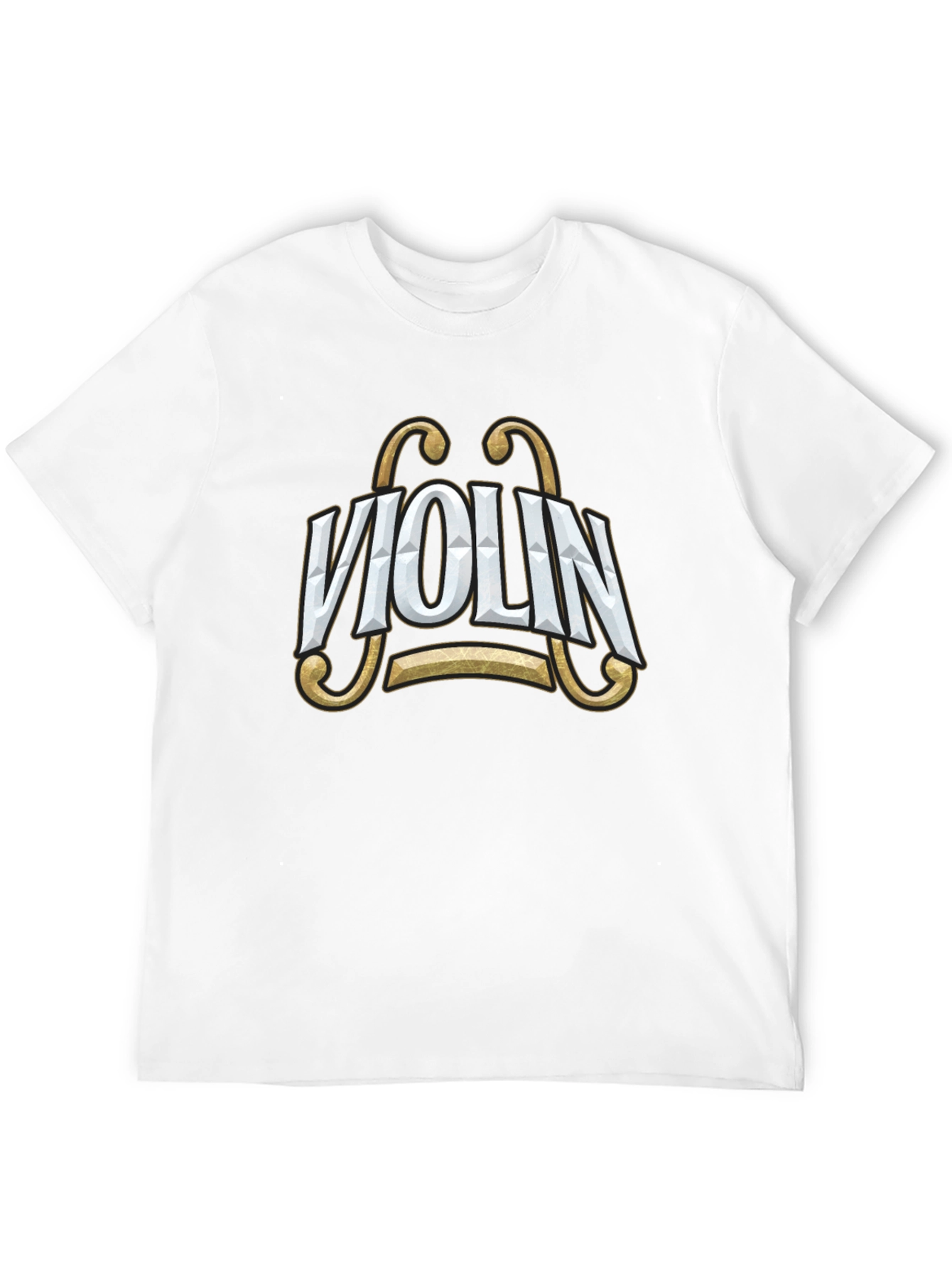 Violin Graphic Tee - Stylish Music Lovers T-Shirt