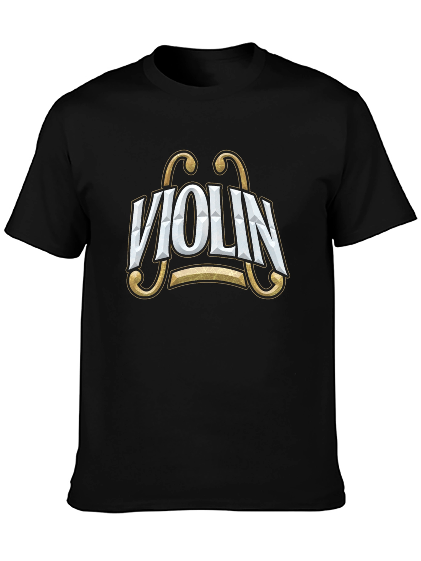 Violin Graphic Tee - Stylish Music Lovers T-Shirt