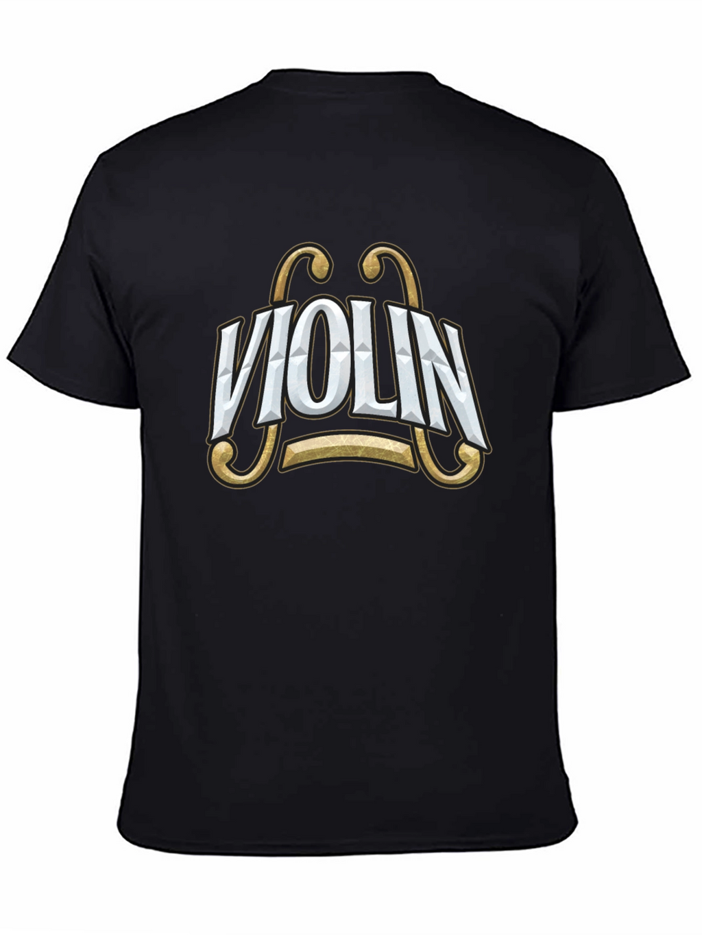 Violin Graphic Tee - Stylish Music Lovers T-Shirt