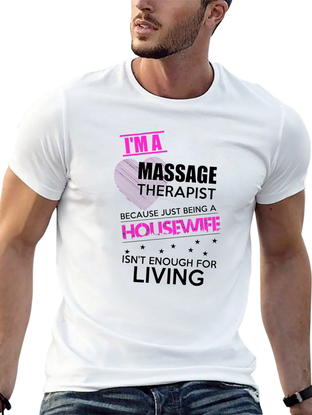 Massage Therapist Funny Graphic T-Shirt