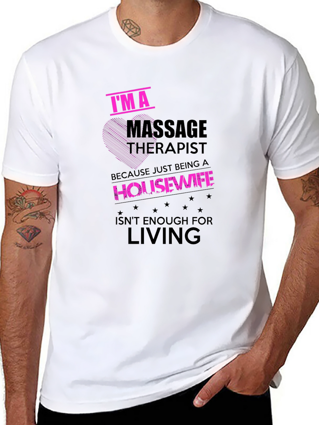 Massage Therapist Funny Graphic T-Shirt