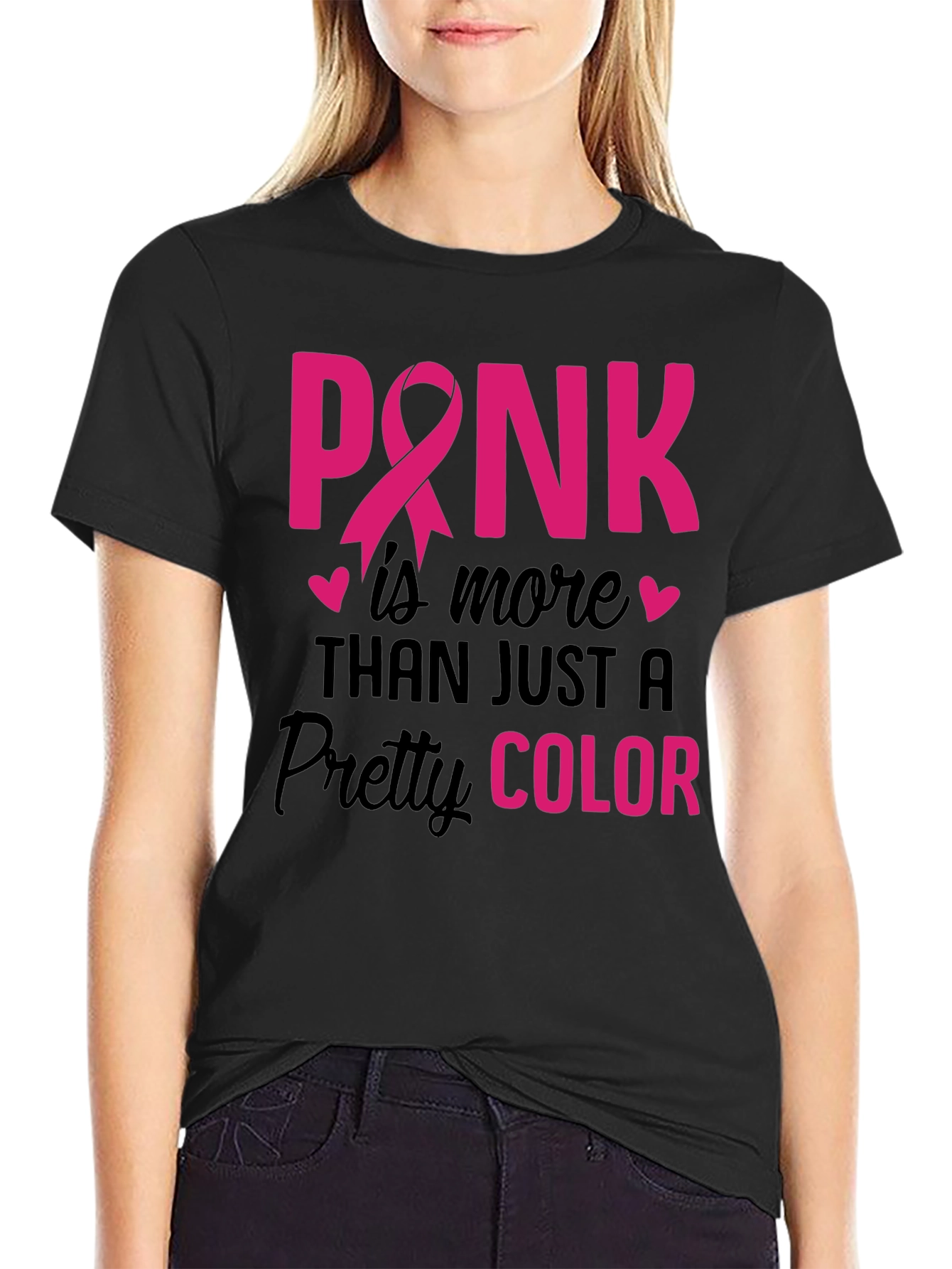 Pink Awareness T-Shirt - More Than Just a Color!