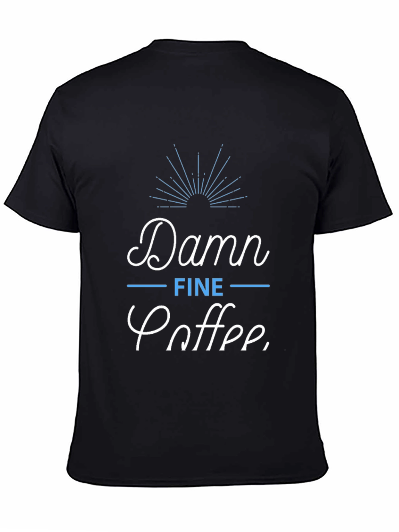 Damn Fine Coffee Black Graphic Tee Shirt