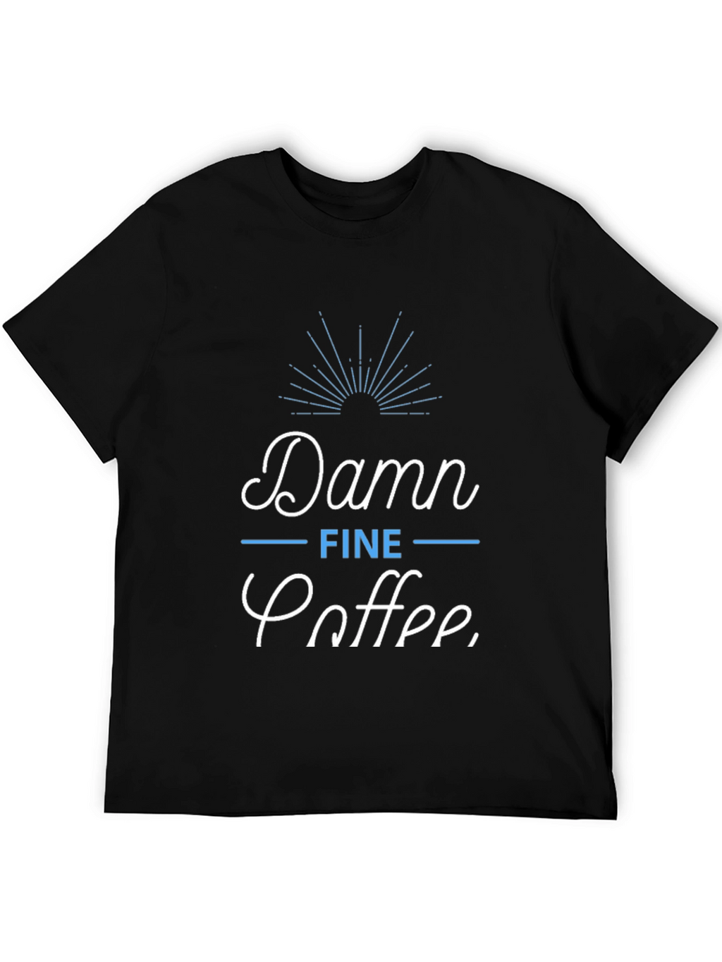 Damn Fine Coffee Black Graphic Tee Shirt