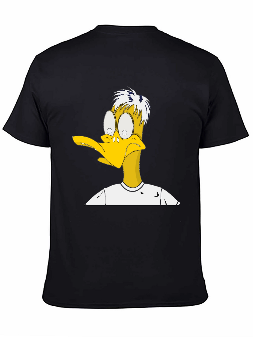 Funny Cartoon Duck Graphic T-Shirt