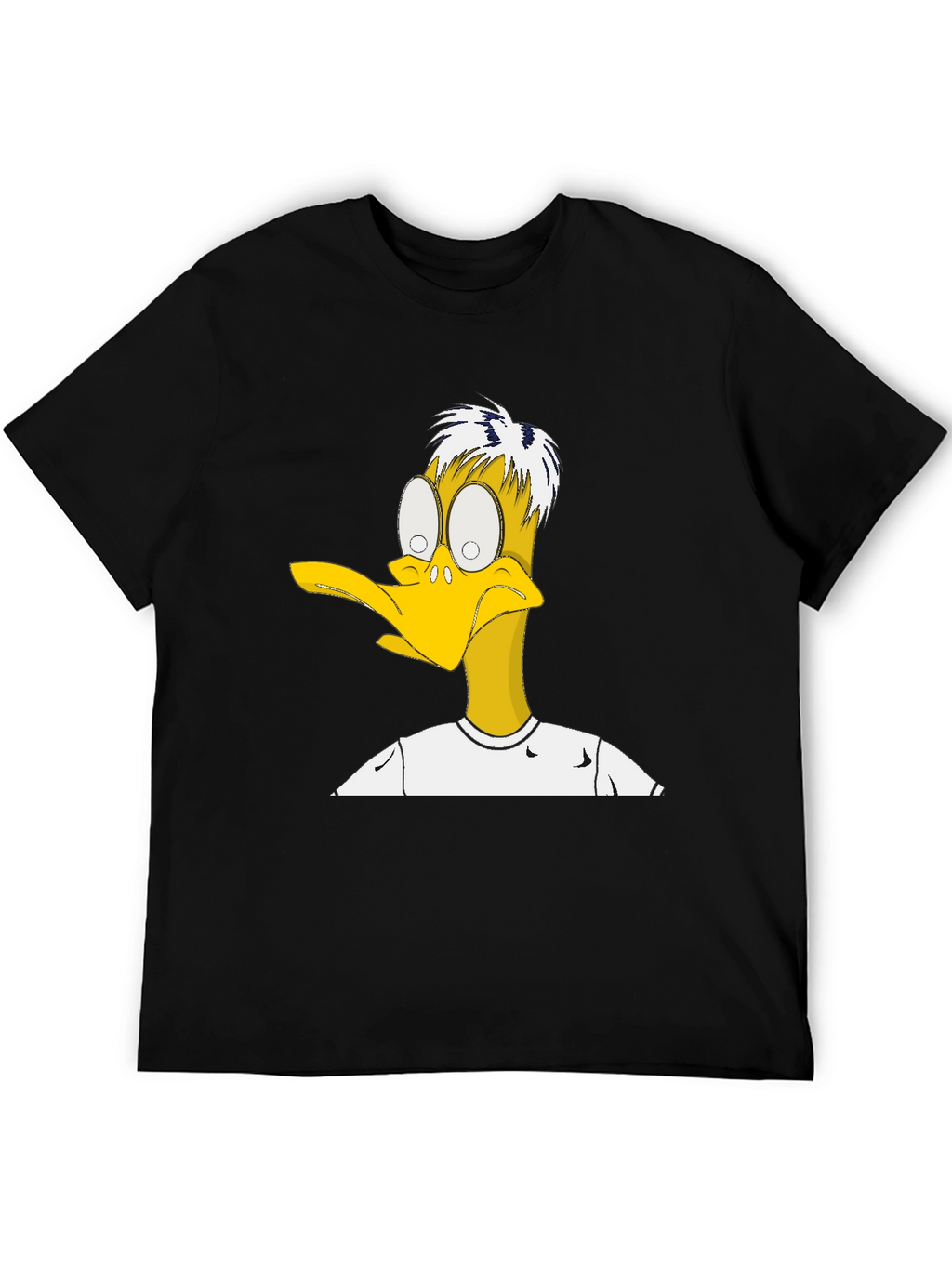 Funny Cartoon Duck Graphic T-Shirt