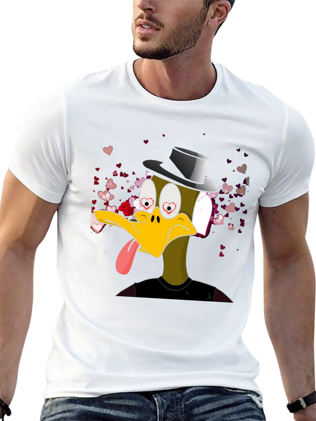 Funny Duck Valentines T-Shirt