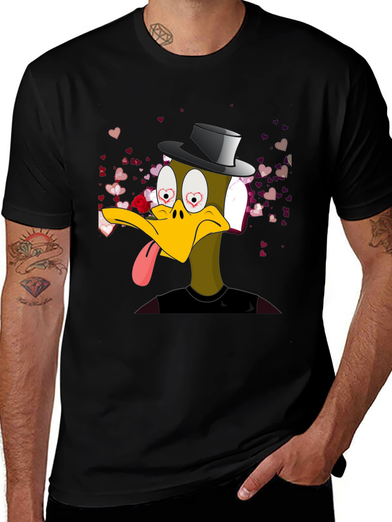 Funny Duck Valentines T-Shirt
