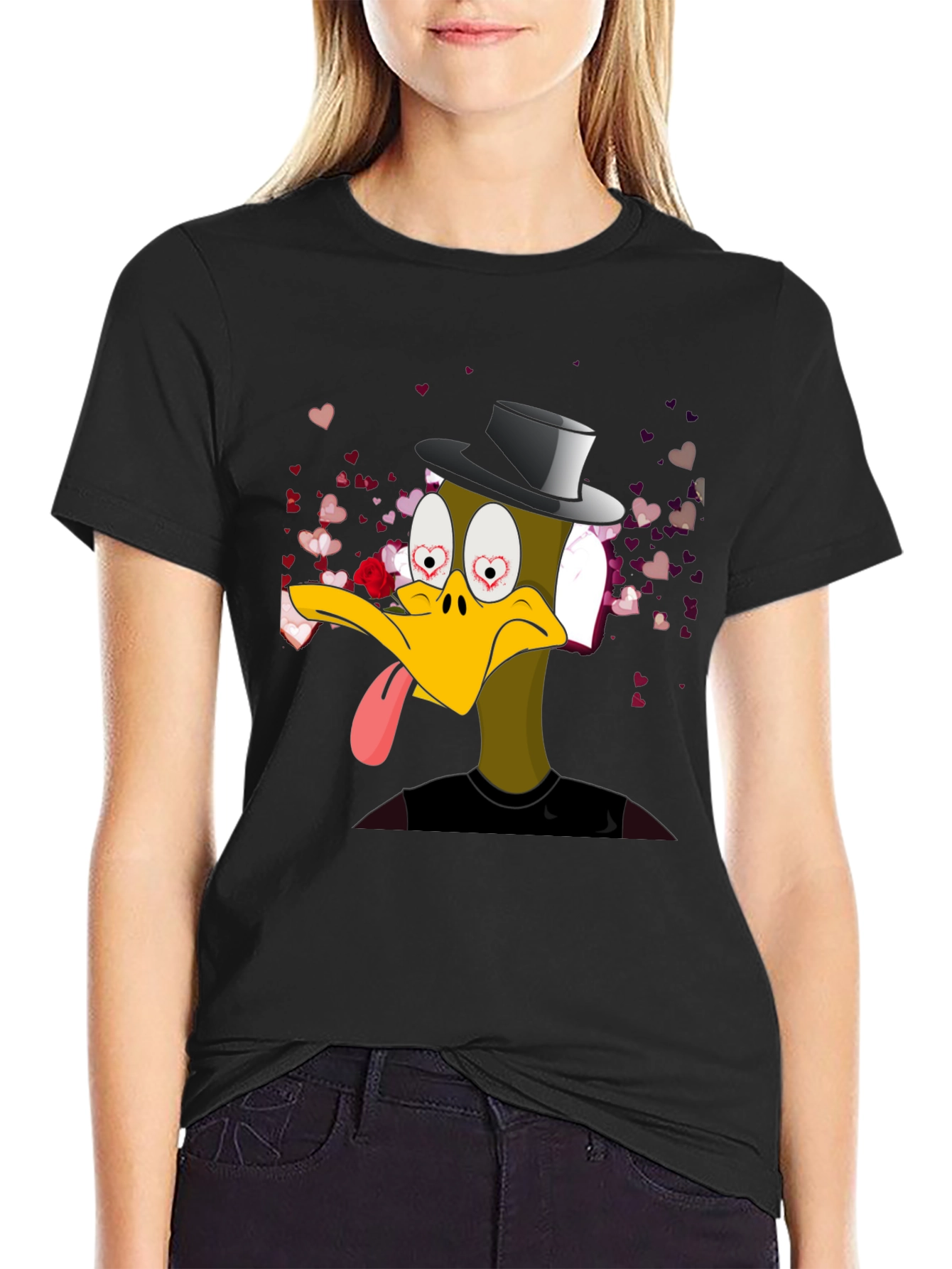 Funny Duck Valentines T-Shirt